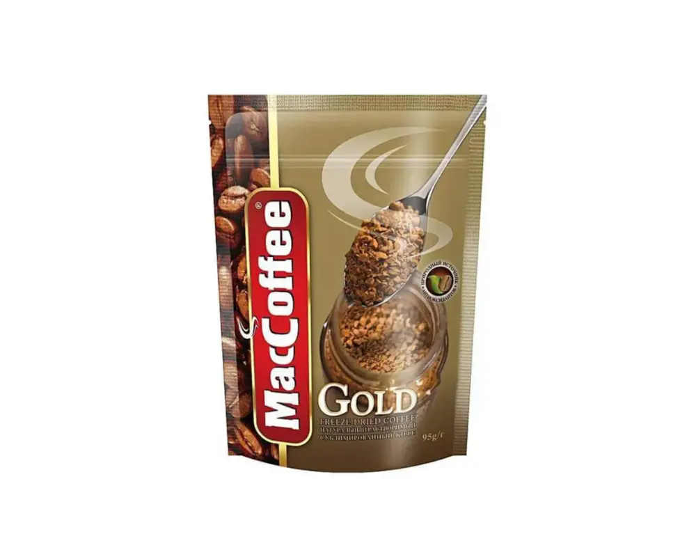 MacCoffee Gold Freeze Dried Coffee 95gm.webp