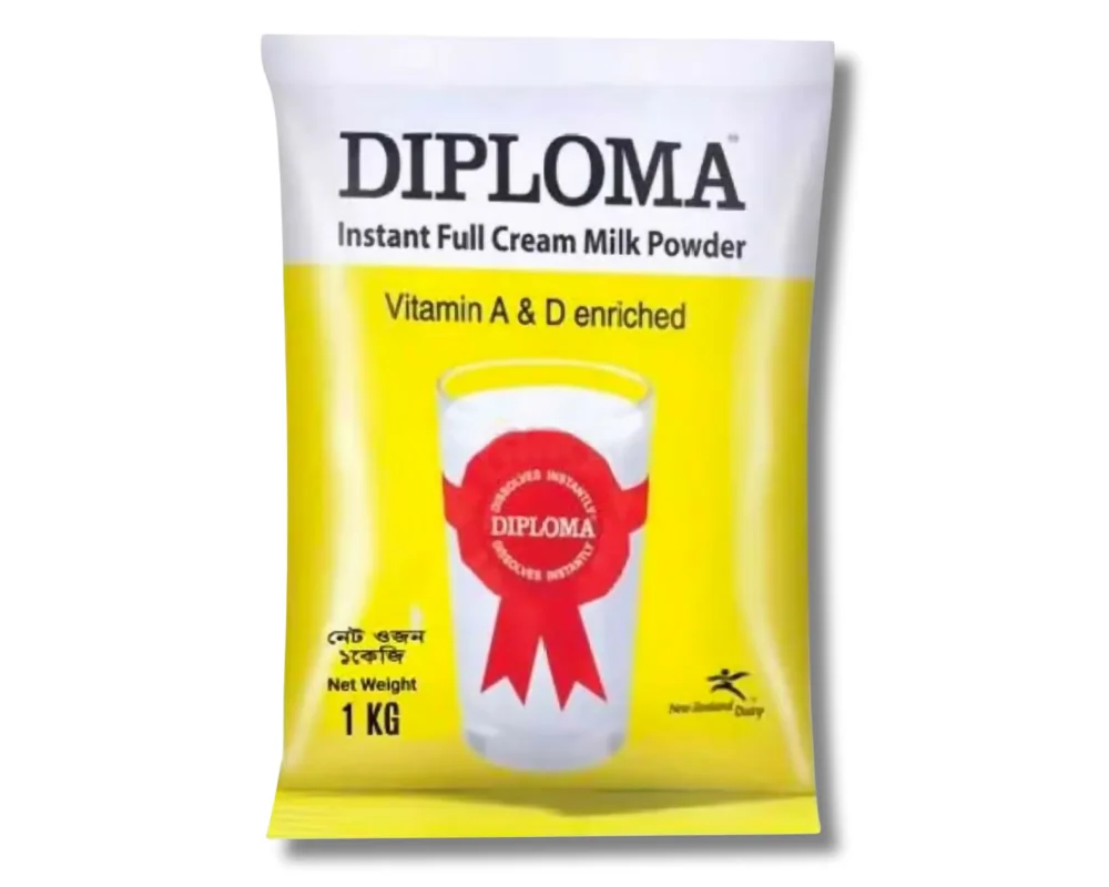 Diploma Instant Full Cream Milk Powder 1kg (Foil Pack).webp