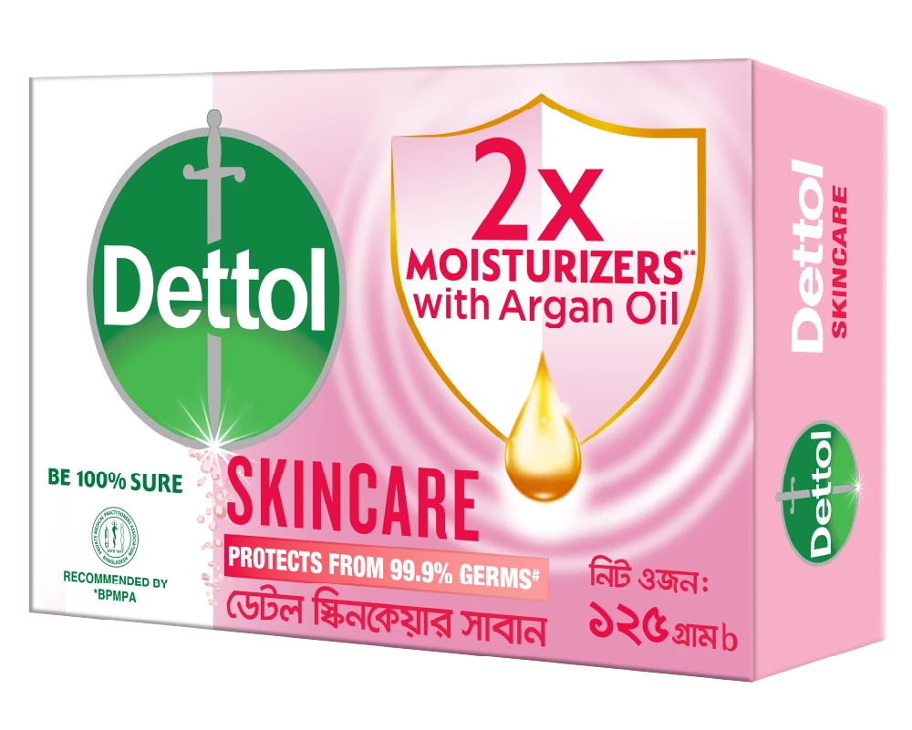 Dettol Soap Skin Care 125gm.webp