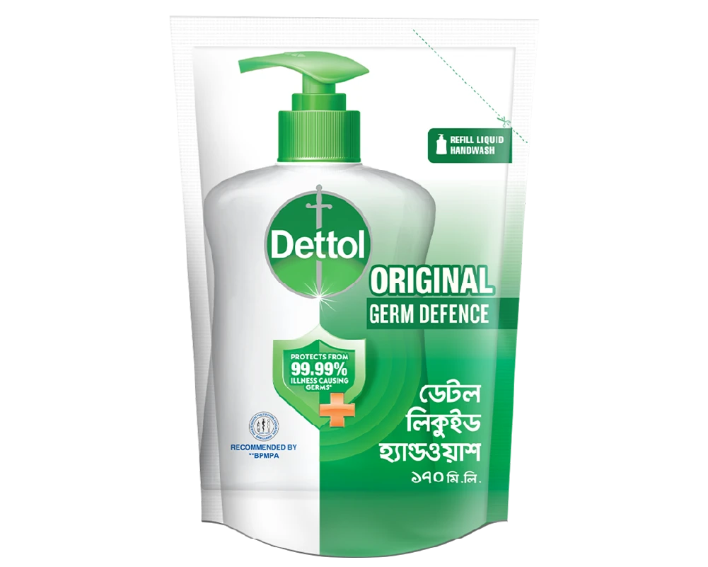 Dettol Handwash Original Refill Liquid Soap 170ml.webp