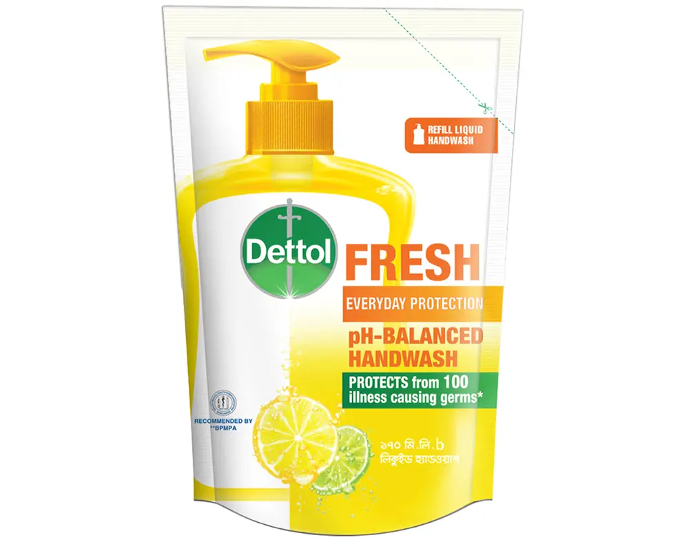 Dettol pH Balanced Hand Wash Fresh 170ml.webp
