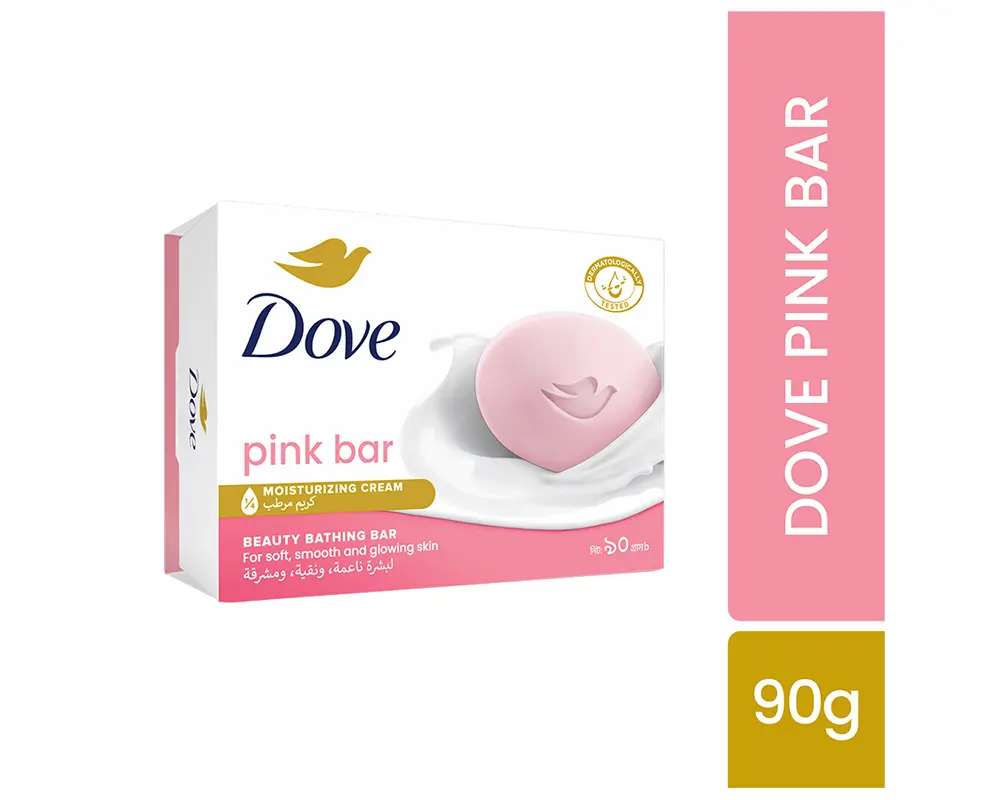 Dove Cream or Radiance Serum Bar Pink 90gm.webp