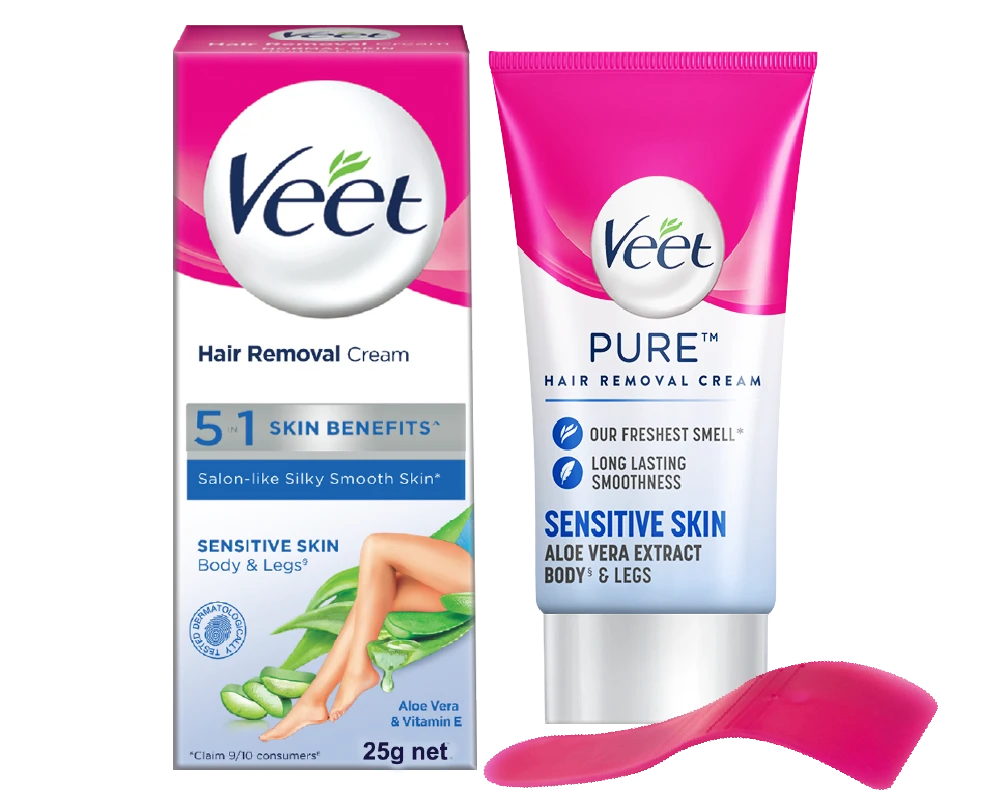 Veet Hair Removal Cream Sensitive Skin 25gm.webp