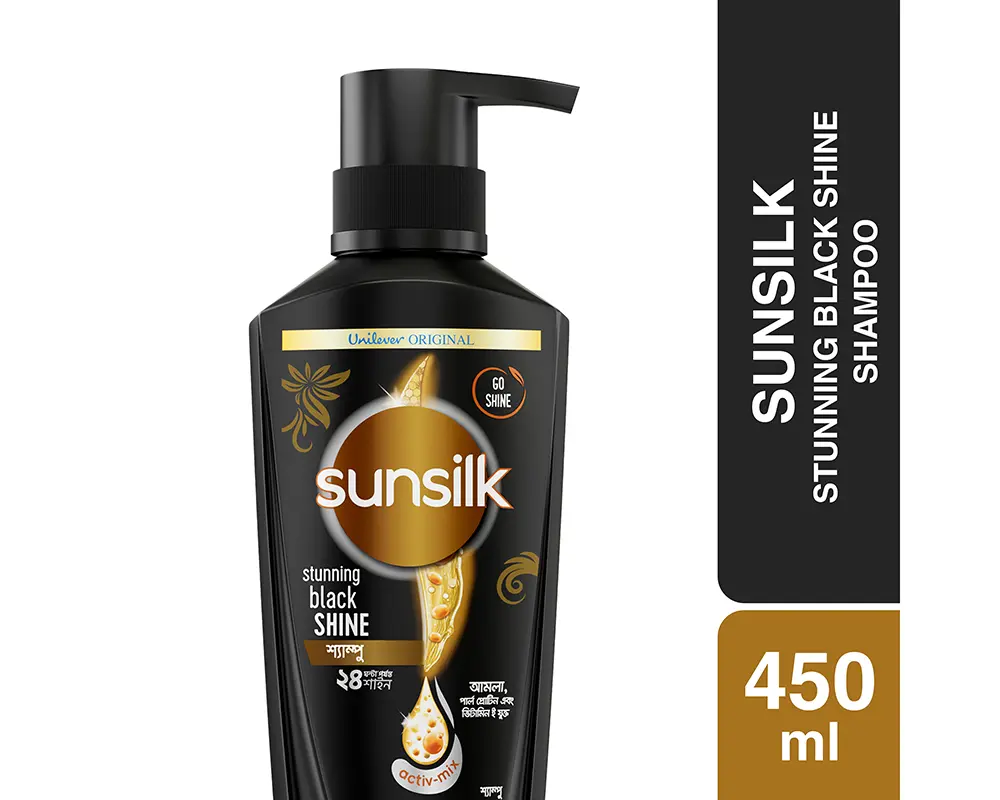 Sunsilk Black Shine Shampoo 450ml.webp