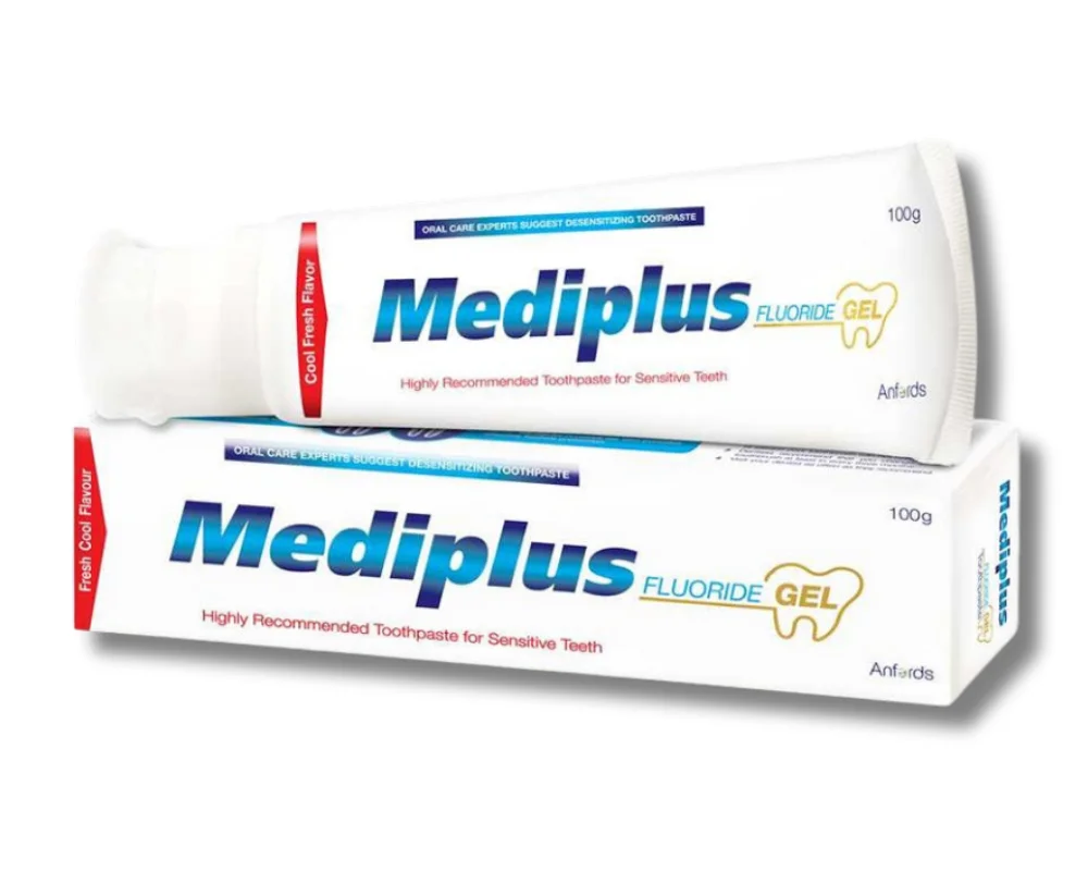 Mediplus Fluoride Gel Toothpaste 100gm.webp