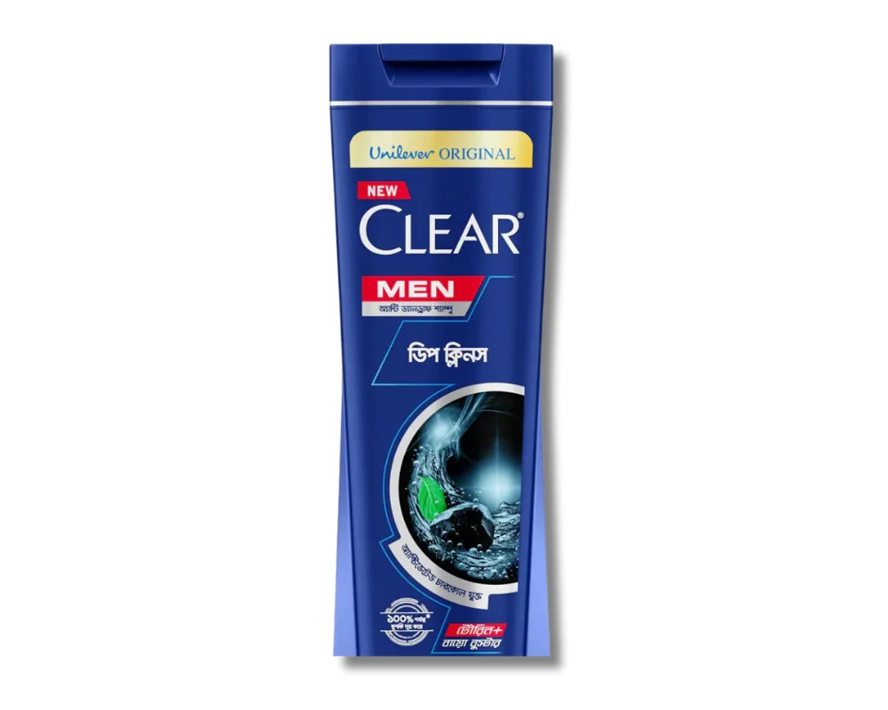 Clear M.D.Cleanse Charcoal Shampoo 330ml.webp