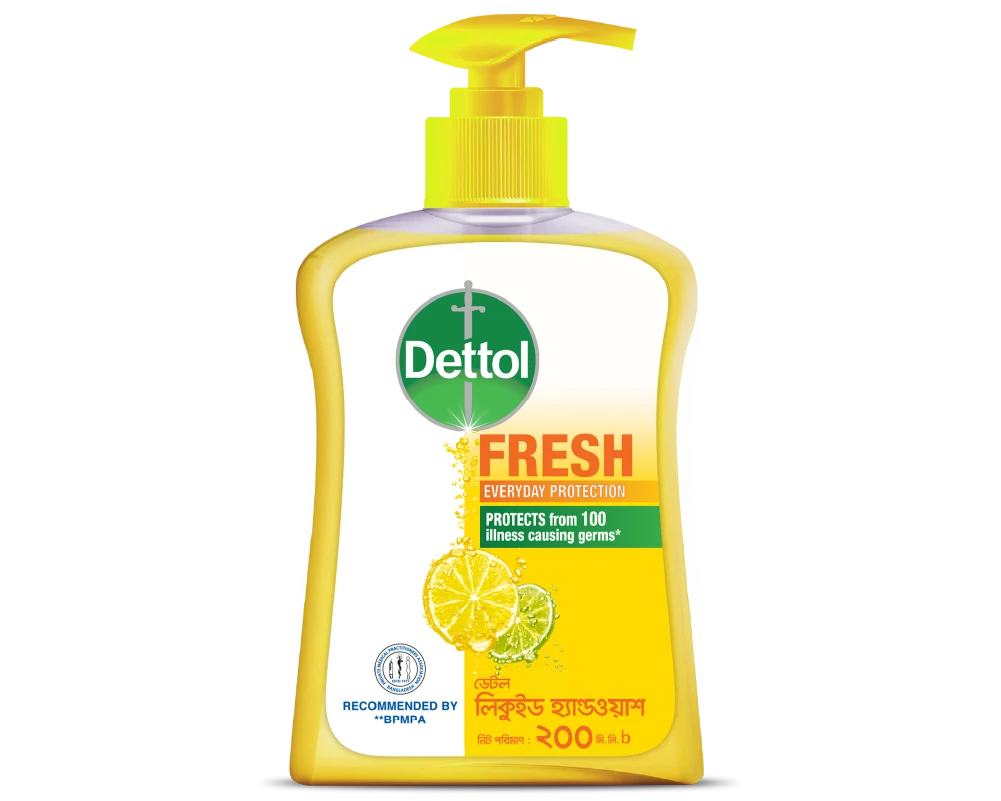 Dettol Hand Wash (Dettol pH Balanced Hand Wash Fresh 170 ml)
